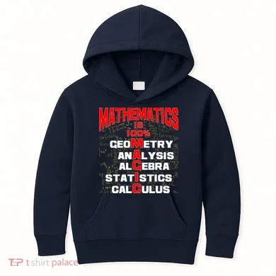 Mathematics Is 100 Percent Magic Kids Hoodie