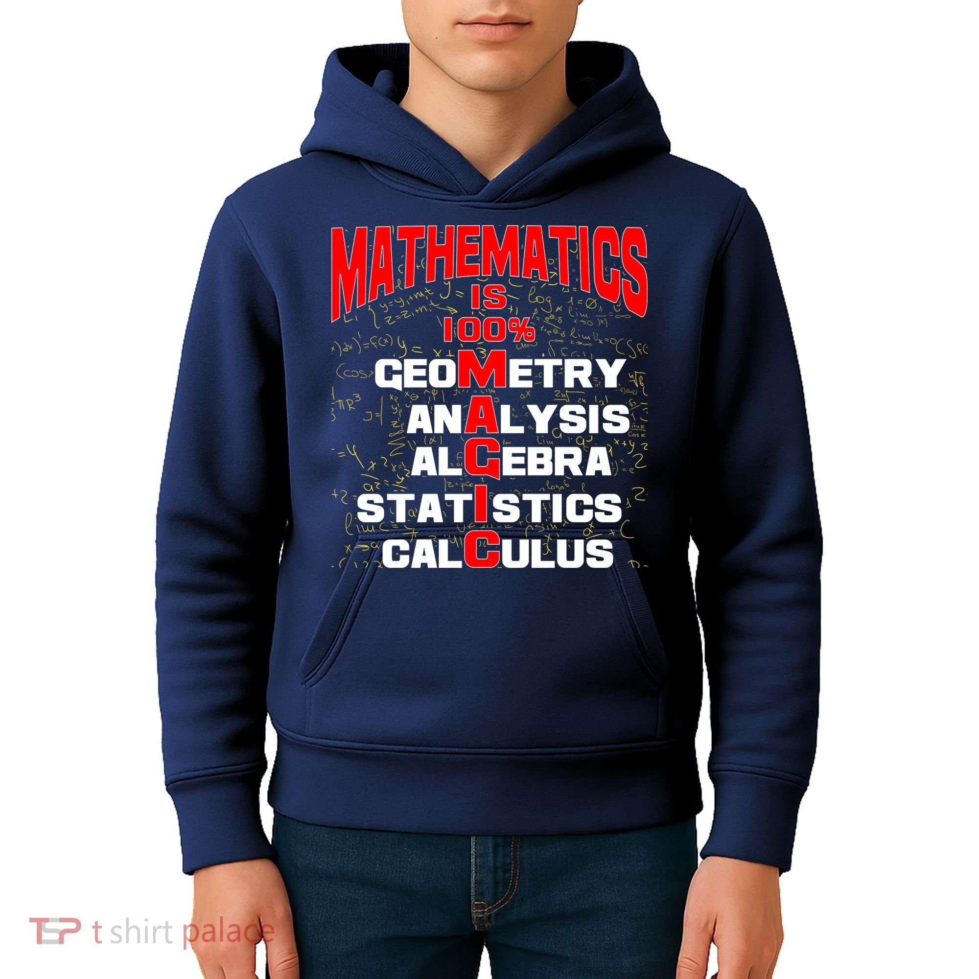 Mathematics Is 100 Percent Magic  Kids Hoodie