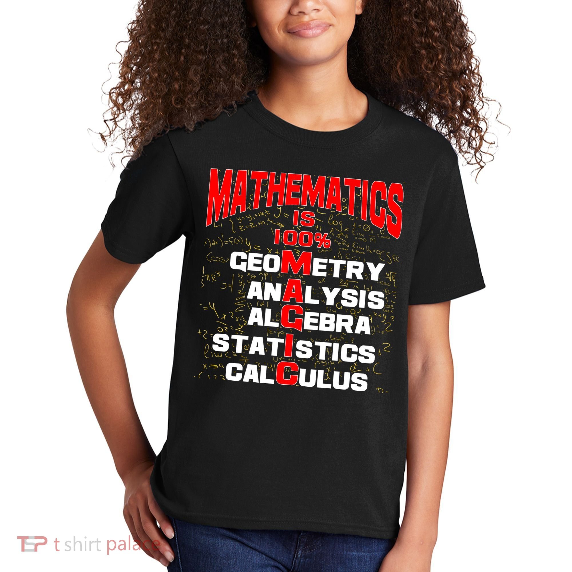 Mathematics Is 100 Percent Magic  Kids T-Shirt