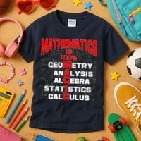 Mathematics Is 100 Percent Magic  Kids T-Shirt thumb 3