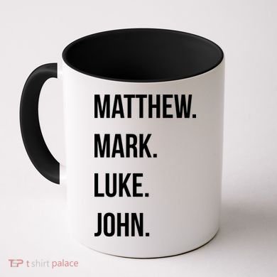 Matthew Mark Luke John Jesus Disciples Christian Coffee Mug