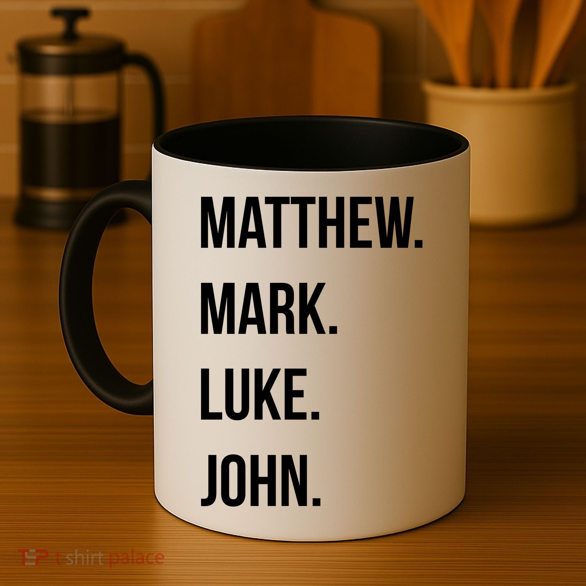 Matthew Mark Luke John Jesus Disciples Christian Coffee Mug
