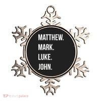 Matthew Mark Luke John Jesus Disciples Christian Ornament thumb 0