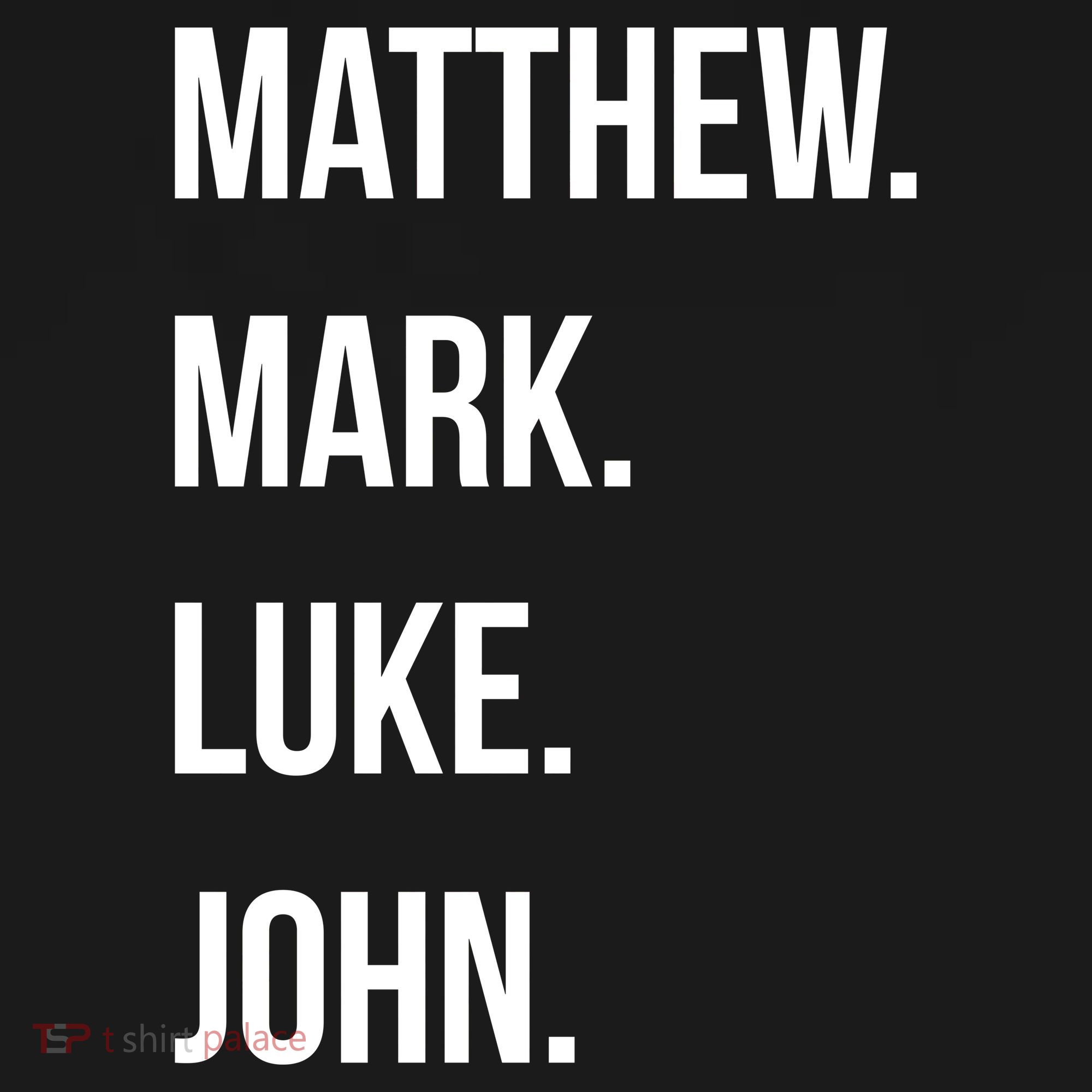 Matthew Mark Luke John Jesus Disciples Christian Women's Tank Top