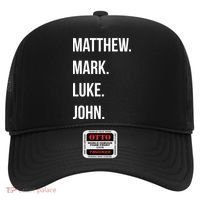 Matthew Mark Luke John Jesus Disciples Christian Hat thumb 0