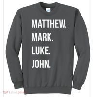 Matthew Mark Luke John Jesus Disciples Christian Sweatshirt thumb 0