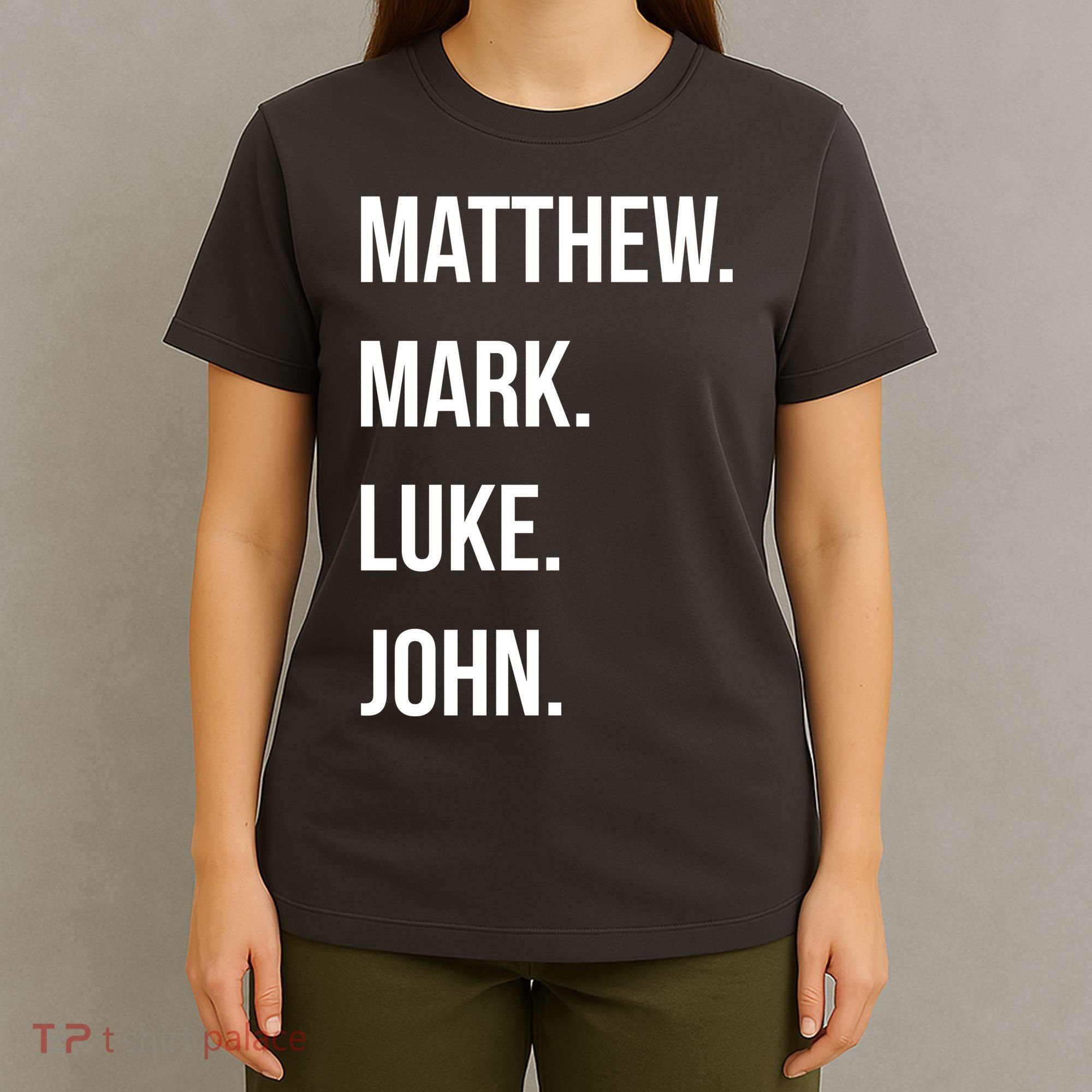 Matthew Mark Luke John Jesus Disciples Christian T-Shirt