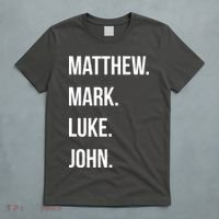 Matthew Mark Luke John Jesus Disciples Christian T-Shirt thumb 5