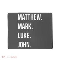 Matthew Mark Luke John Jesus Disciples Christian Mousepad thumb 0