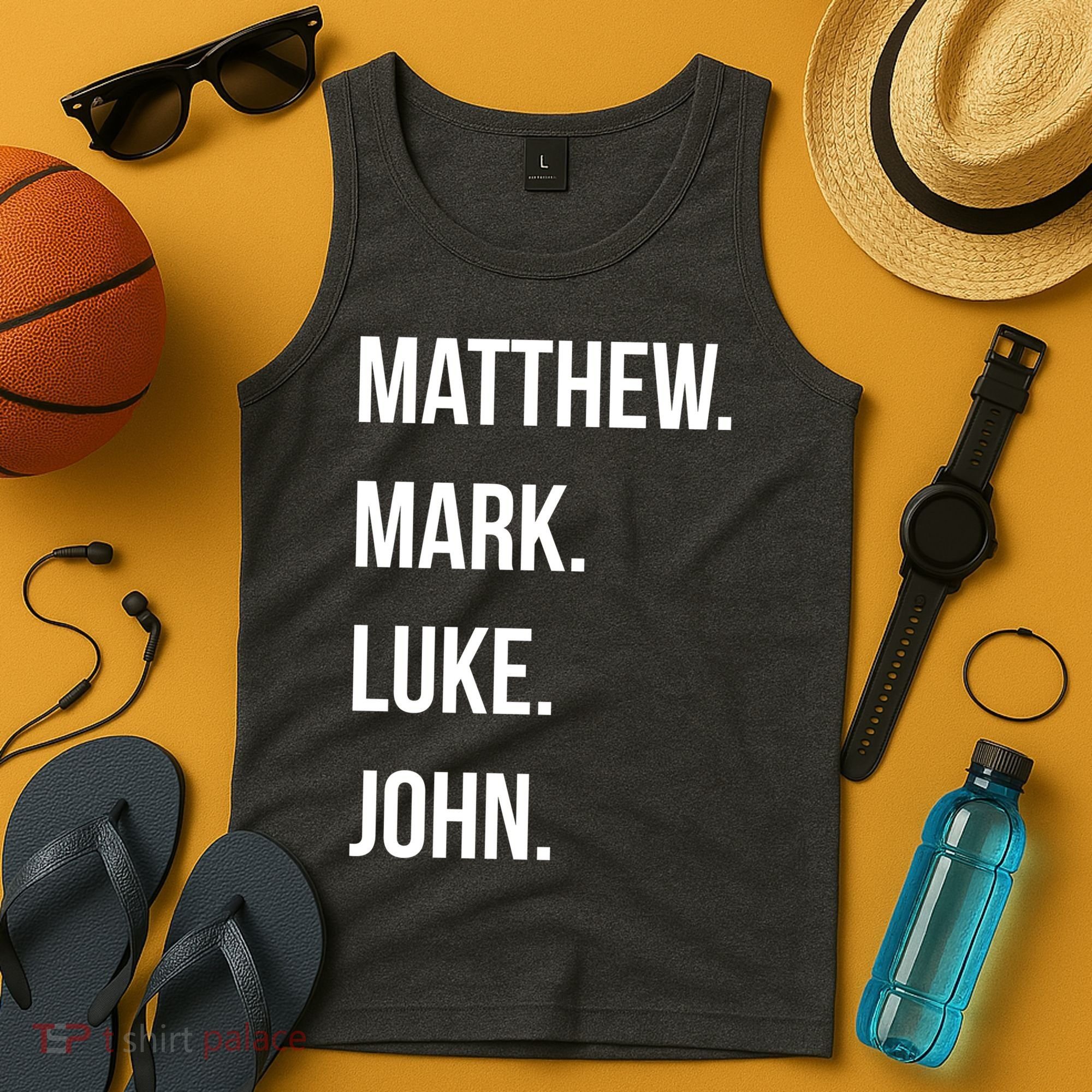 Matthew Mark Luke John Jesus Disciples Christian Tank Top