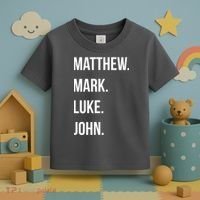 Matthew Mark Luke John Jesus Disciples Christian Toddler T-Shirt thumb 3
