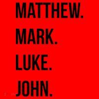 Matthew Mark Luke John Jesus Disciples Christian Santa Hat thumb 1