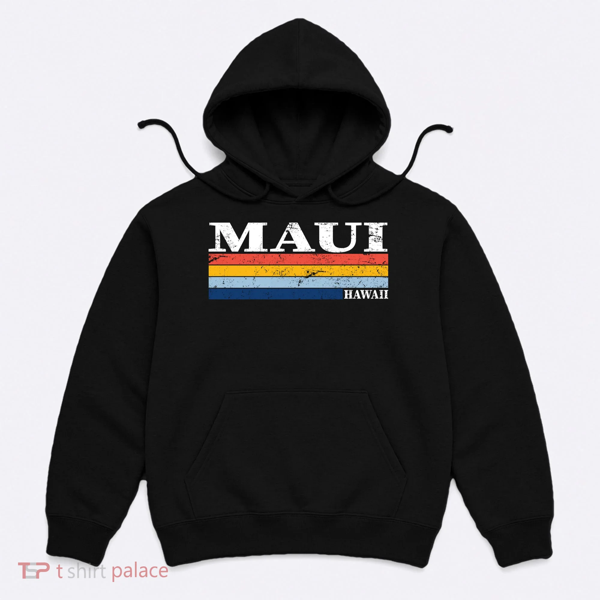 Maui Hawaii Vintage 1980s Style Hoodie