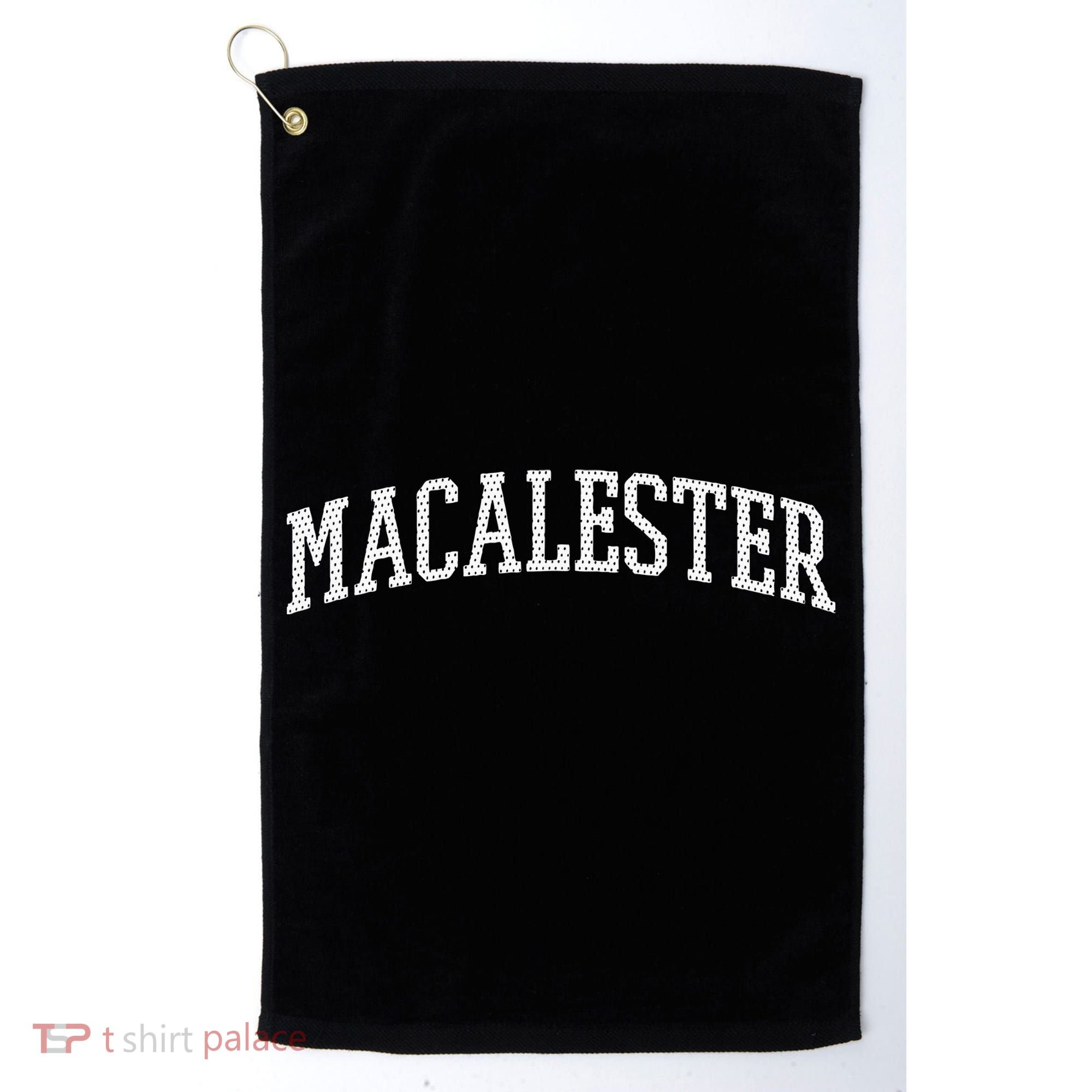 Macalester Arch Vintage College University Alumni Style Golf Towel
