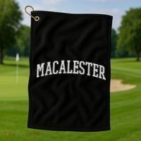 Macalester Arch Vintage College University Alumni Style Golf Towel thumb 1