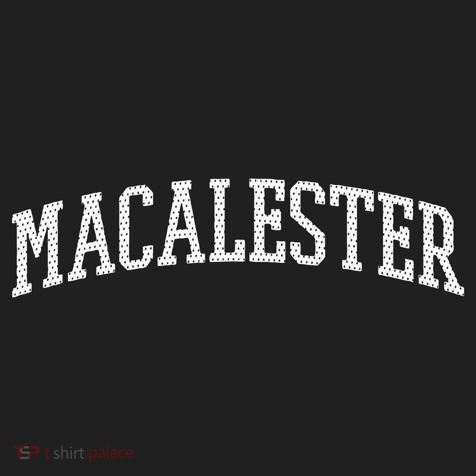 Macalester Arch Vintage College University Alumni Style Golf Towel