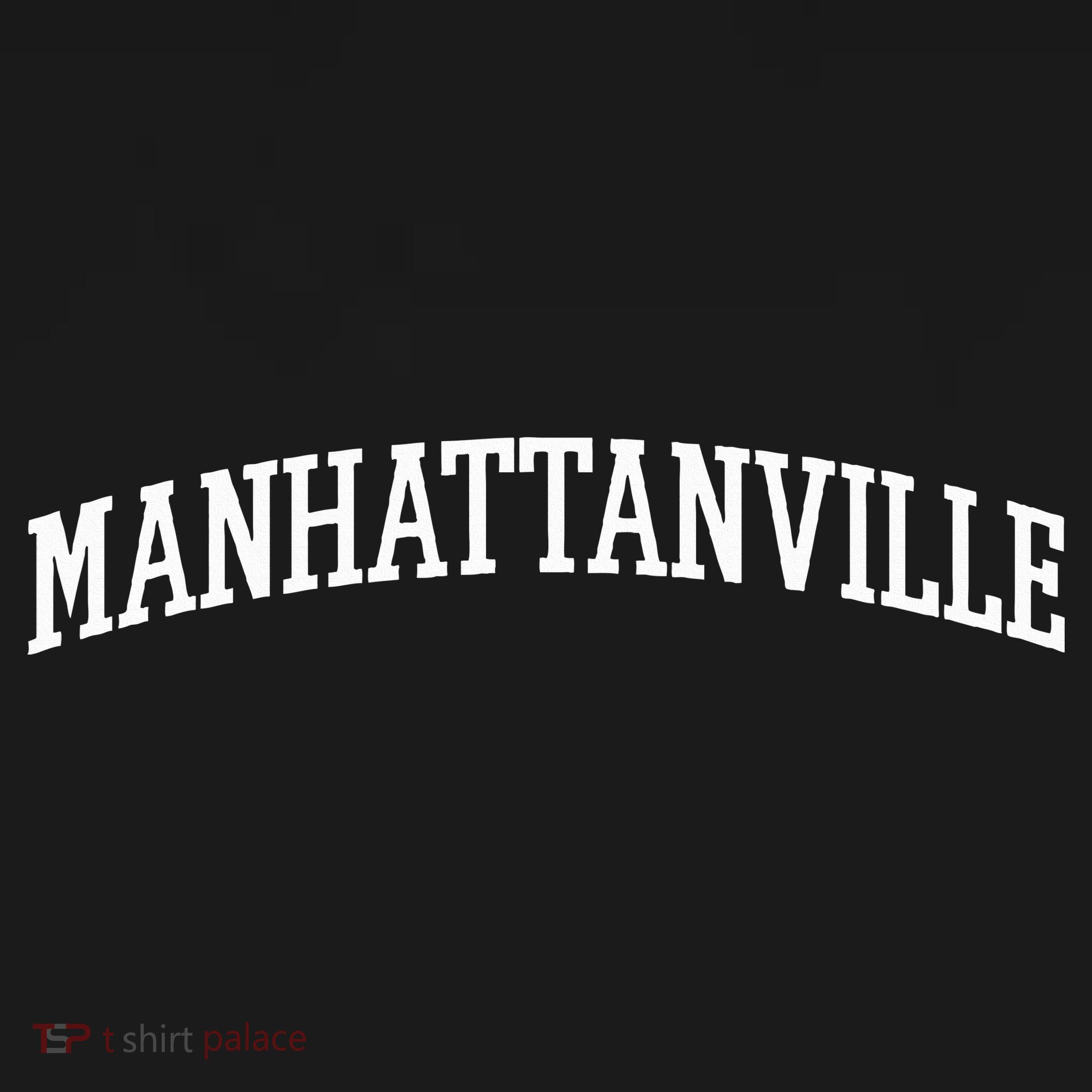 Manhattanville Arch Vintage Retro College Athletic Sports T-Shirt