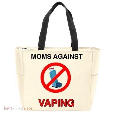 Moms Against Vaping Tote Bag