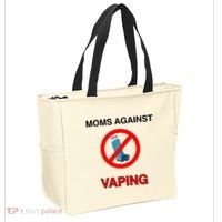 Moms Against Vaping Tote Bag thumb 2