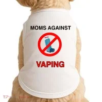 Moms Against Vaping Doggie Tank thumb 0