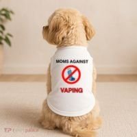 Moms Against Vaping Doggie Tank thumb 2