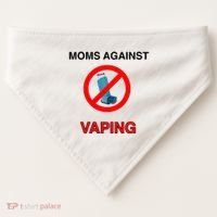 Moms Against Vaping USA-Made Doggie Bandana thumb 0