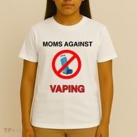 Moms Against Vaping T-Shirt thumb 4