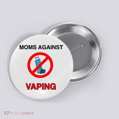 Moms Against Vaping Button