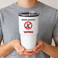 Moms Against Vaping Tumbler thumb 2