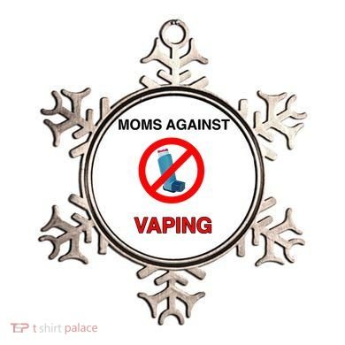 Moms Against Vaping Ornament