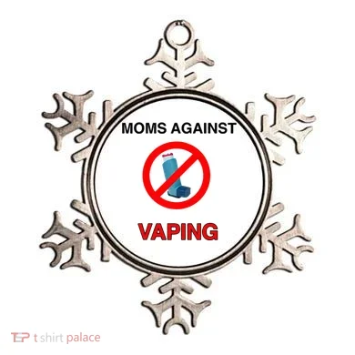 Moms Against Vaping Ornament