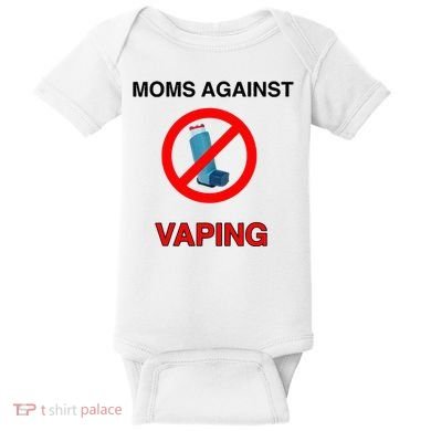 Moms Against Vaping Baby Bodysuit