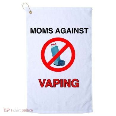 Moms Against Vaping Golf Towel