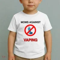 Moms Against Vaping Toddler T-Shirt thumb 2