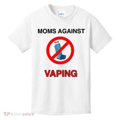 Moms Against Vaping Kids T-Shirt