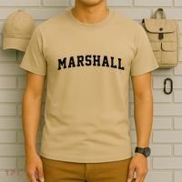 Marshall Arch Vintage College Athletic Sport T-Shirt thumb 6