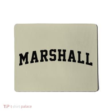 Marshall Arch Vintage College Athletic Sport Mousepad