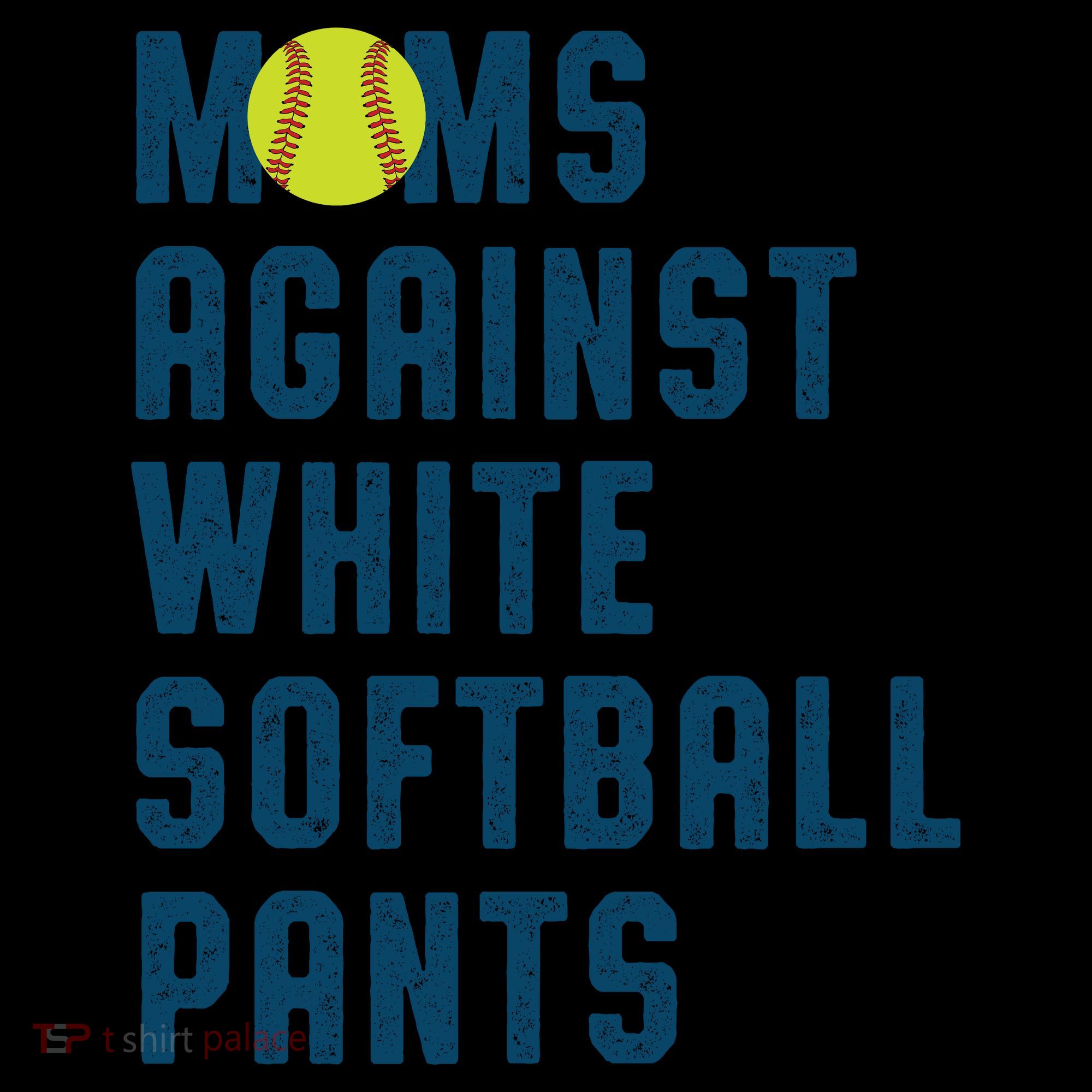 Moms Against White Softball Pants Coffee Mug