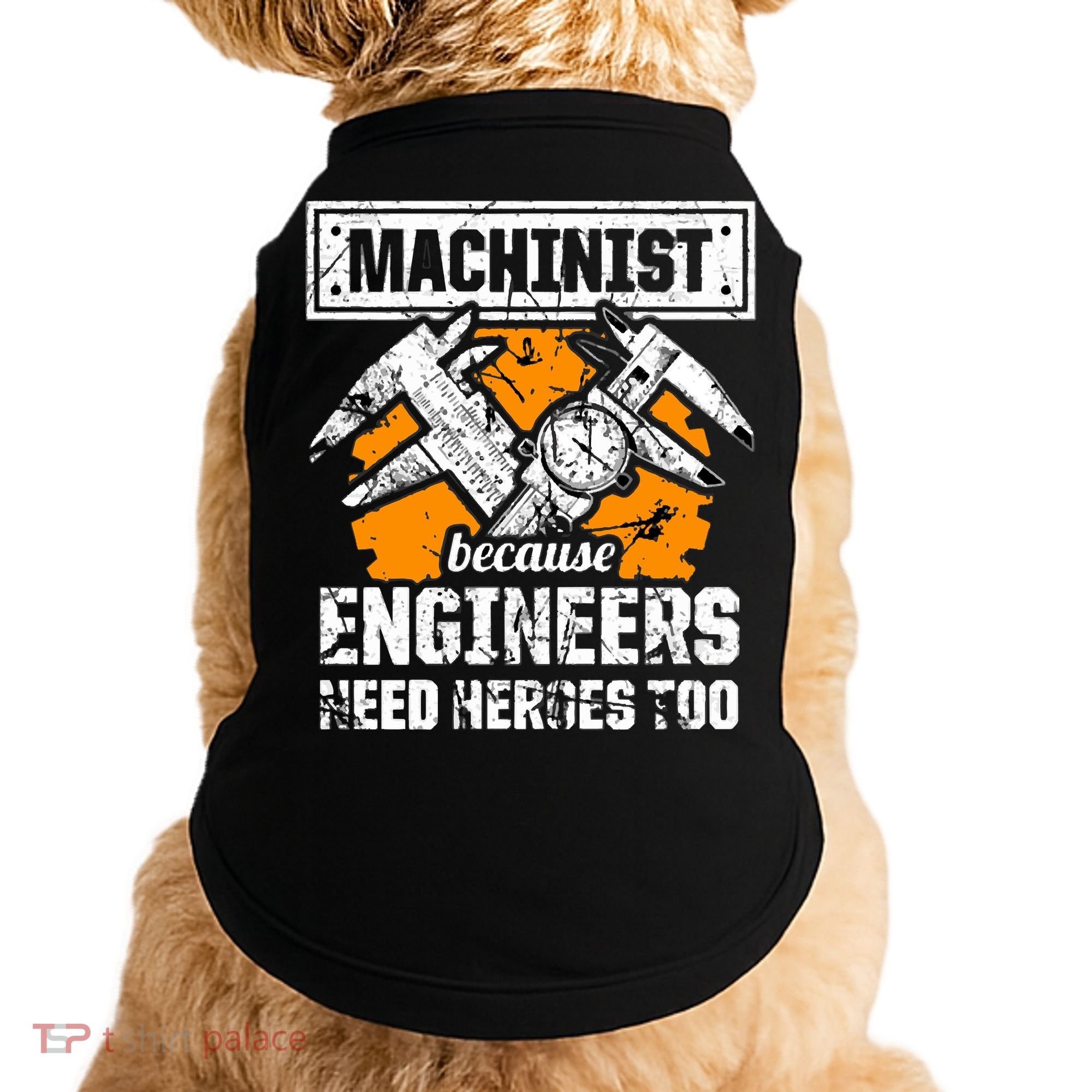 Machinist At Work 4 Doggie Tank