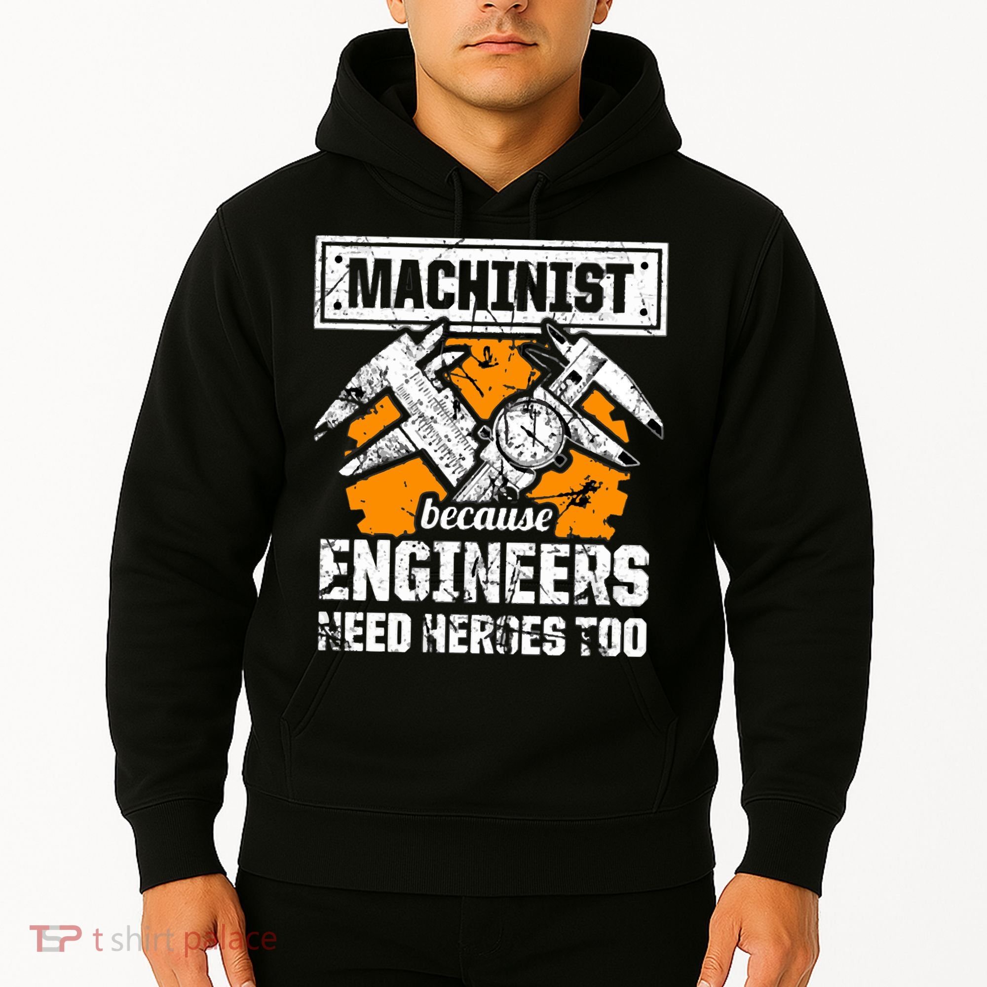 Machinist At Work 4 Hoodie