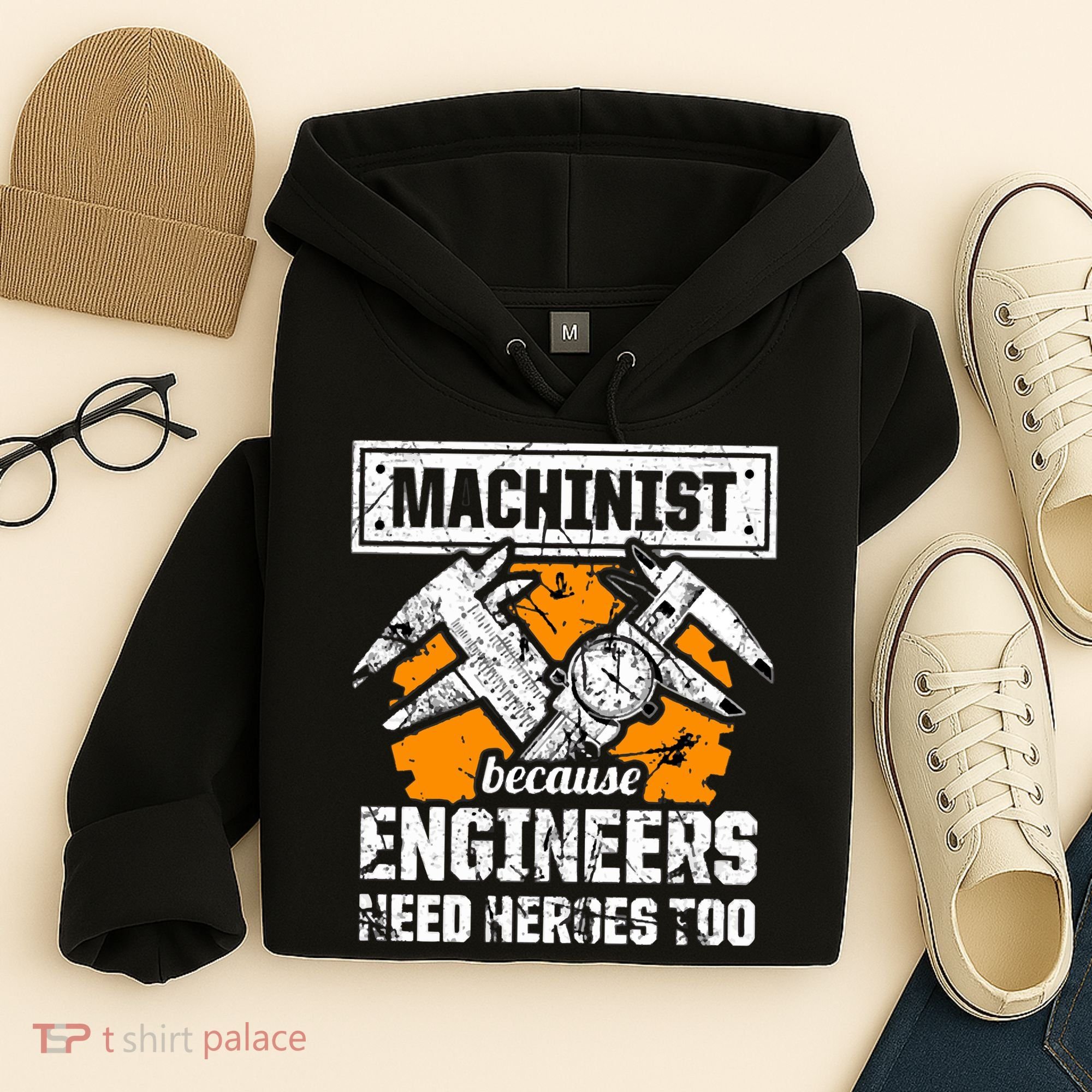 Machinist At Work 4 Hoodie
