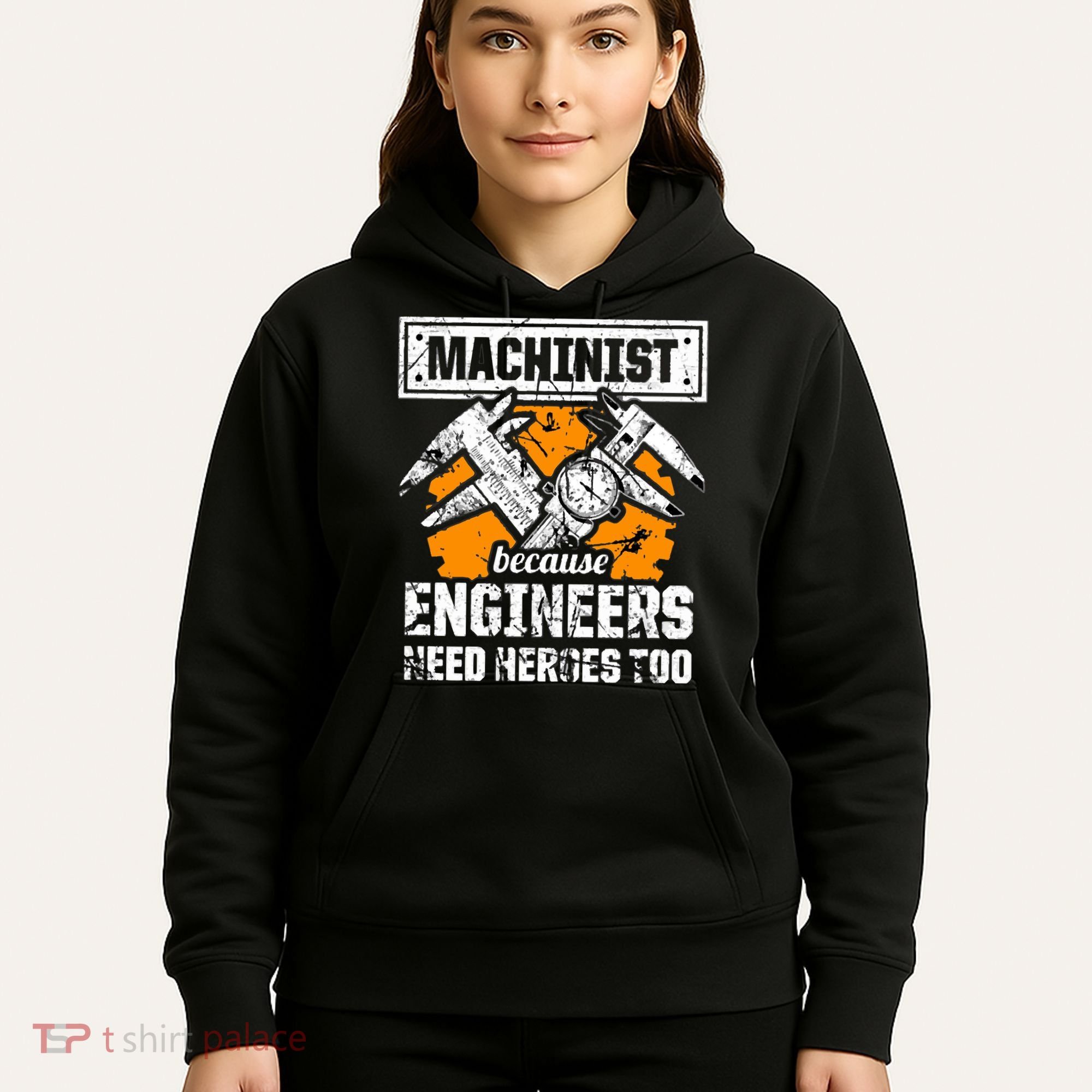 Machinist At Work 4 Hoodie