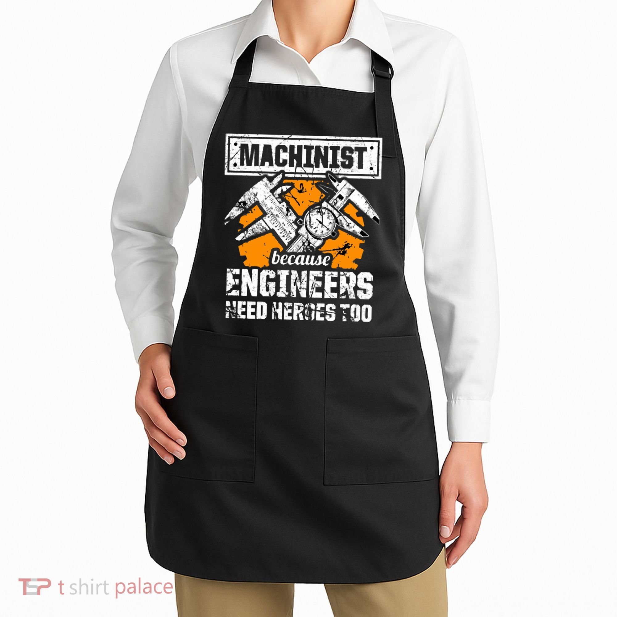 Machinist At Work 4 Apron