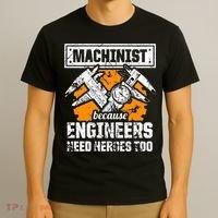 Machinist At Work 4 T-Shirt thumb 3