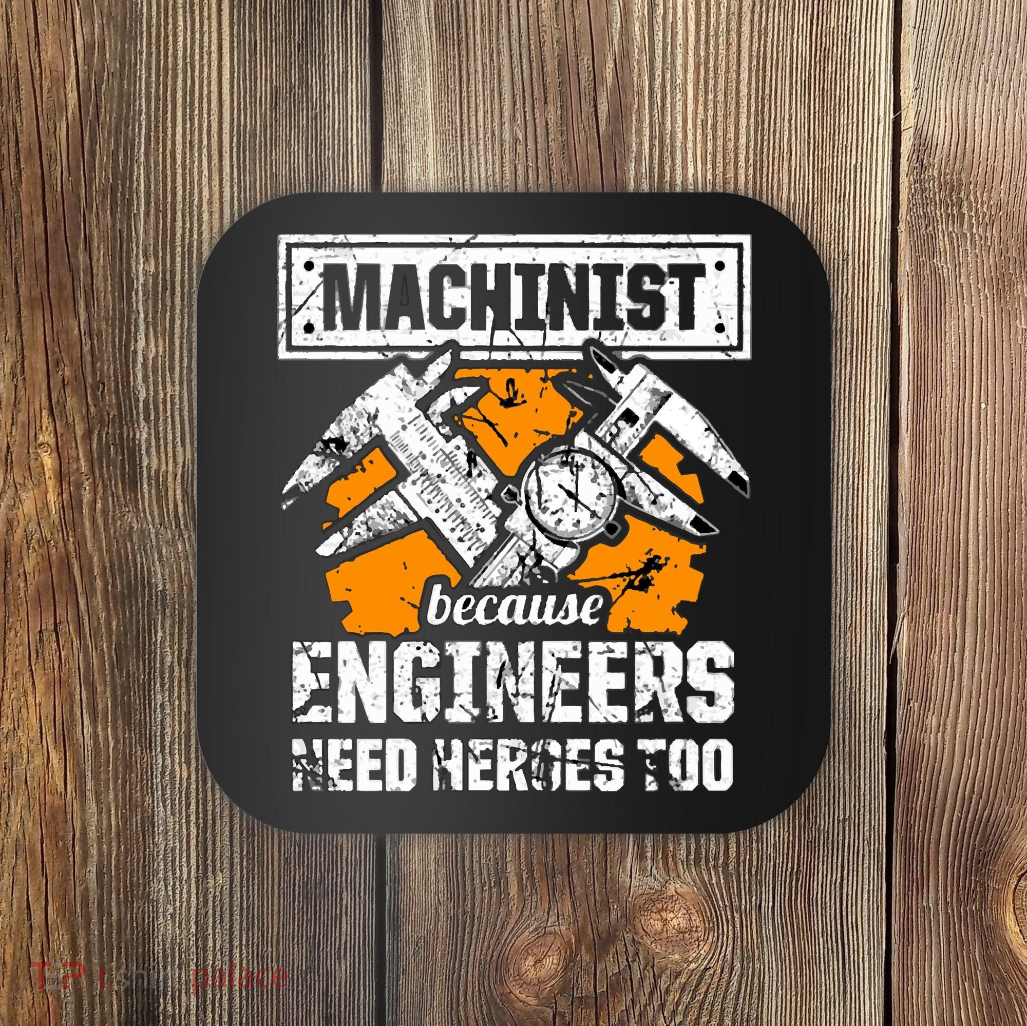 Machinist At Work 4 Coaster