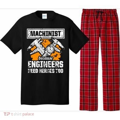 Machinist At Work 4 Pajama Set