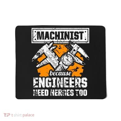 Machinist At Work 4 Mousepad