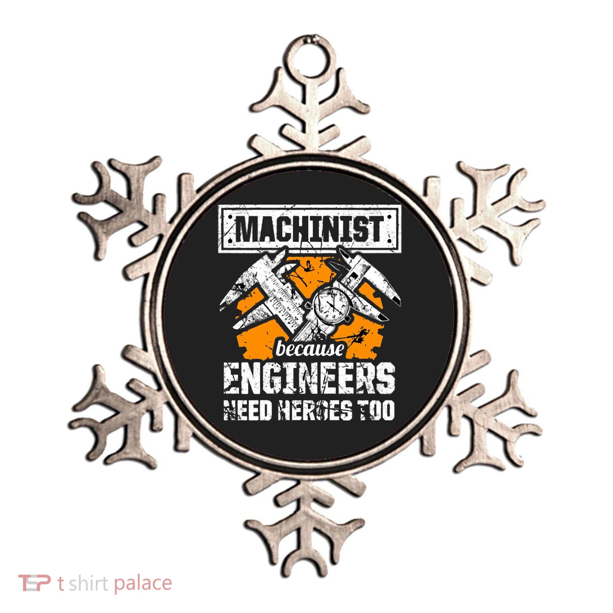 Machinist At Work 4 Ornament