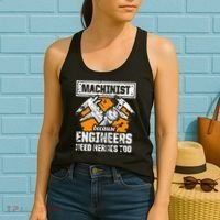 Machinist At Work 4 Women's Tank Top thumb 2