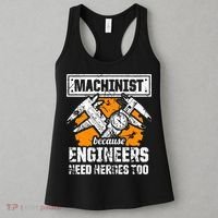 Machinist At Work 4 Women's Tank Top thumb 3